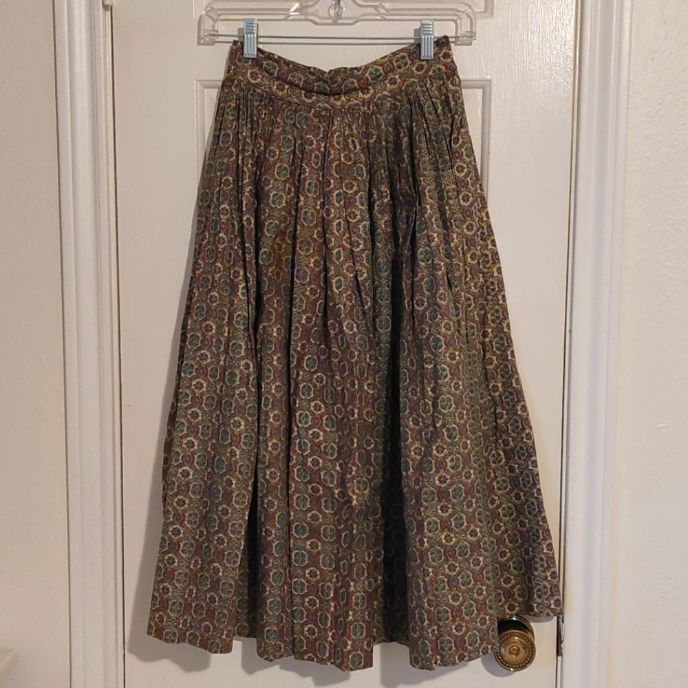 Handmade vintage midi skirt